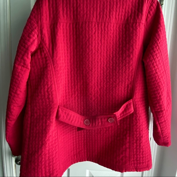 My Red, Red, Quilted Jacket XL Super Nice, Light - Picture 2 of 3